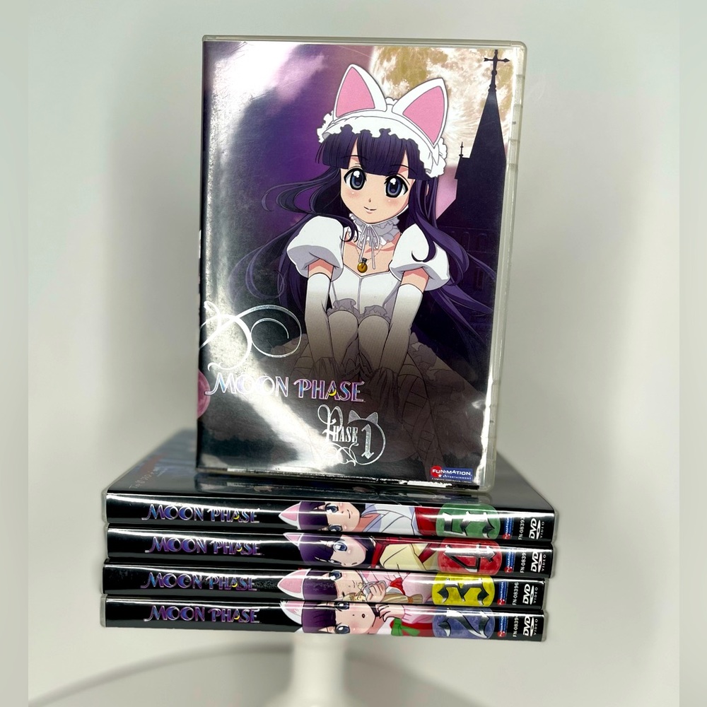 FUNIMATION Moon Phase “Phase” 1, 2, 3, 4, and 5 DVD SET